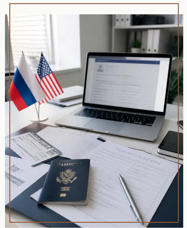 Оформление визы в США для туристов и бизнеса в Ломоносове