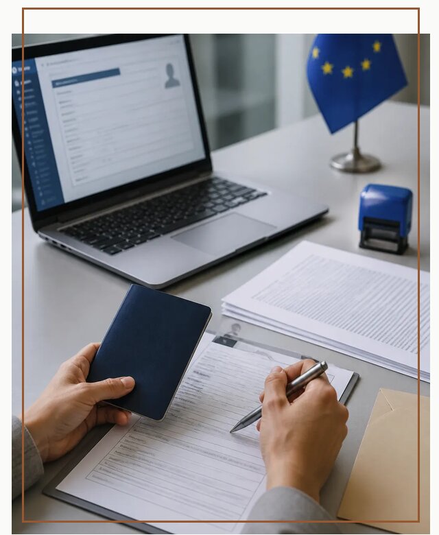 Оформление национальной визы D для переезда и работы в Ломоносове
