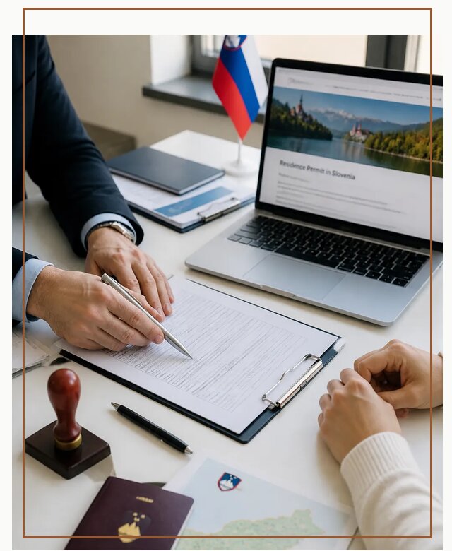 Оформление вида на жительство в Словении под ключ в Ломоносове