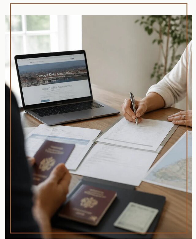 Оформление Digital Nomad и ВНЖ Португалии в Ломоносове